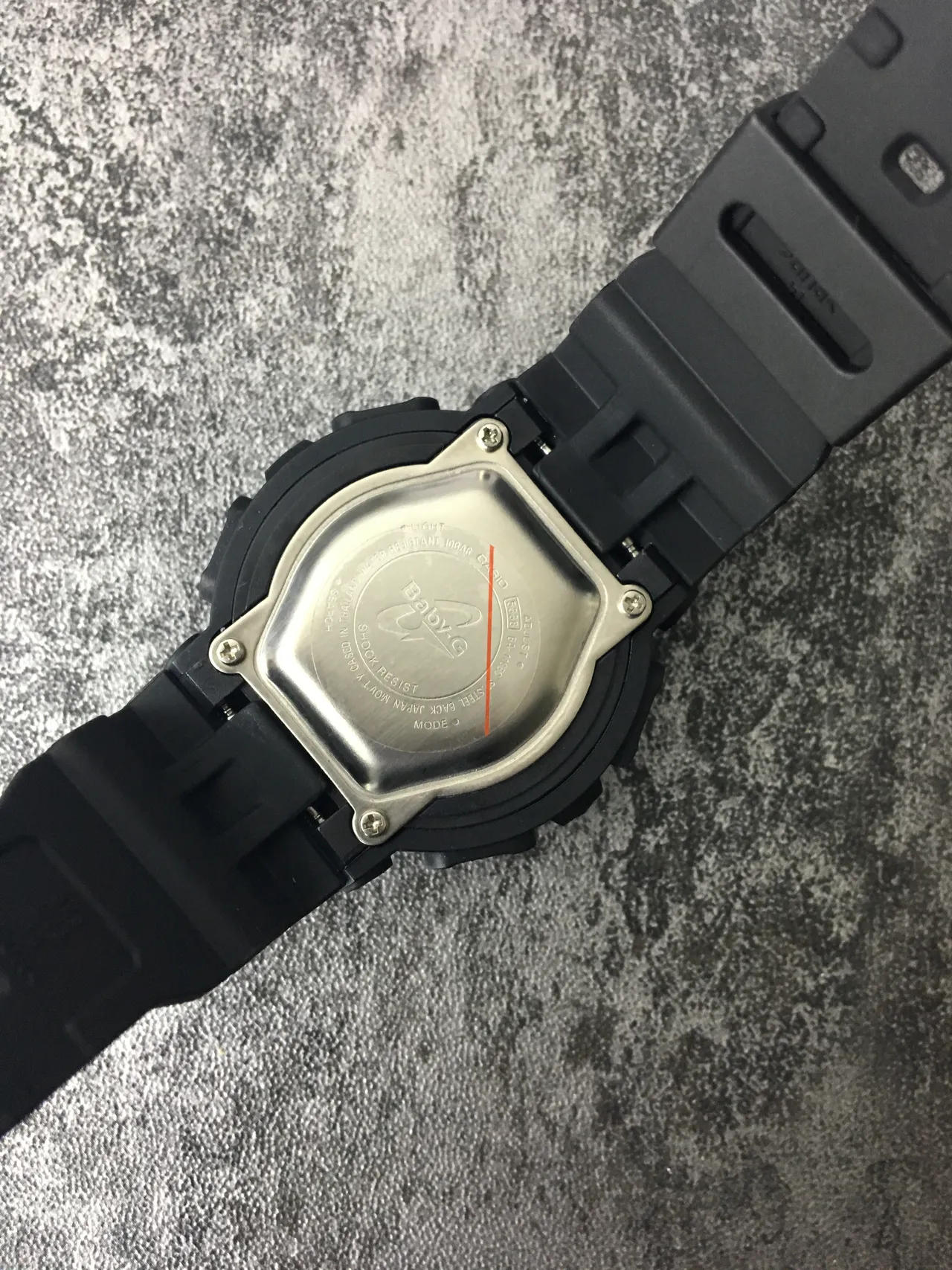 Casio Baby-G GA-110 Série Noir Mat Résine Montre Sport 3
