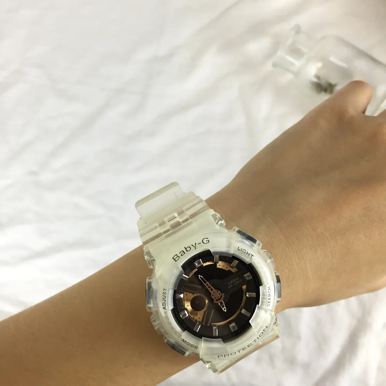 Casio Baby-G Translucent White Sports Watch 7