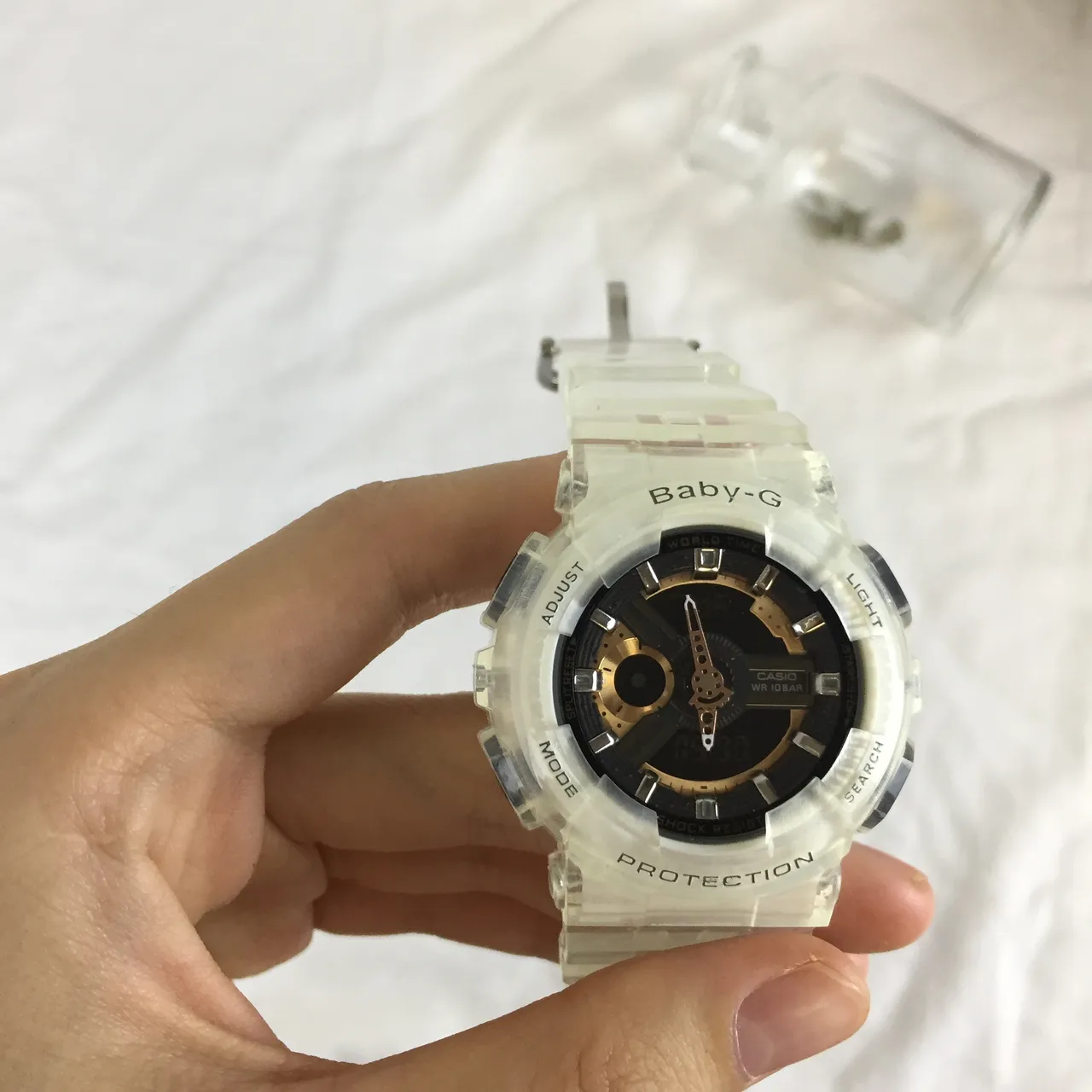 Casio Baby-G Translucent White Sports Watch 8