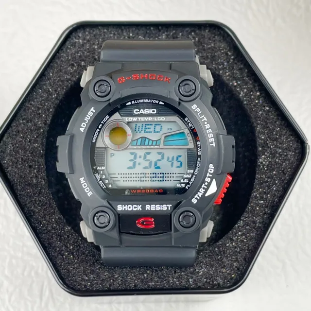 Casio G-Shock DW-5600 Black and Red Sports Watch 3