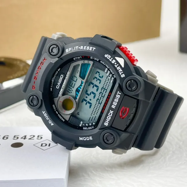 Casio G-Shock DW-5600 Black and Red Sports Watch 4