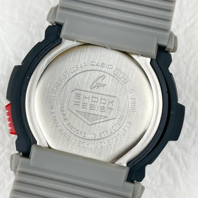 Casio G-Shock DW-5600 Black and Red Sports Watch 5