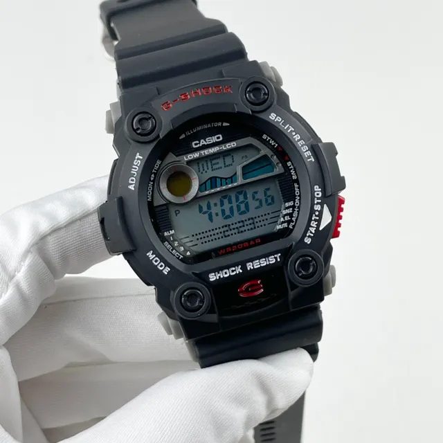 Casio G-Shock DW-5600 Black and Red Sports Watch 7