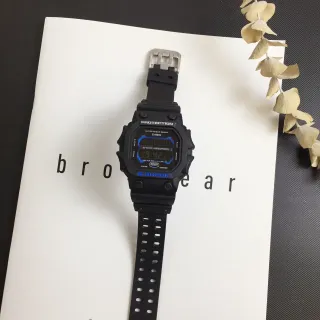 Casio G-Shock DW-5600 Negro Azul Carcasa Cuadrada Robusta Retroiluminación LED Reloj
