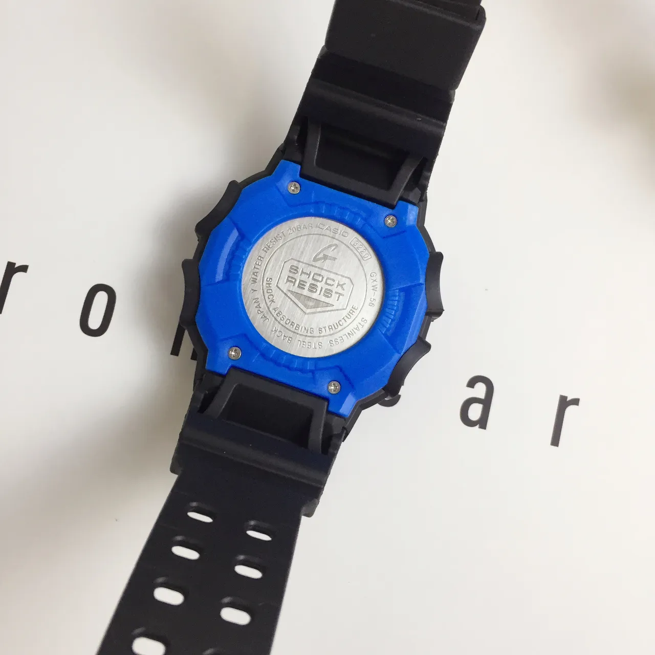 Casio G-Shock DW-5600 Black Blue Rugged Square Case LED Backlight Watch 5