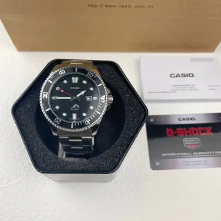 কাসিও G-Shock Frogman ডাইভার-স্টাইল কালো ডায়াল স্টেইনলেস স্টিল স্পোর্টস ওয়াচ
