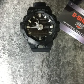 Casio G-Shock GA-100 ساعة رياضية ريزين أسود
