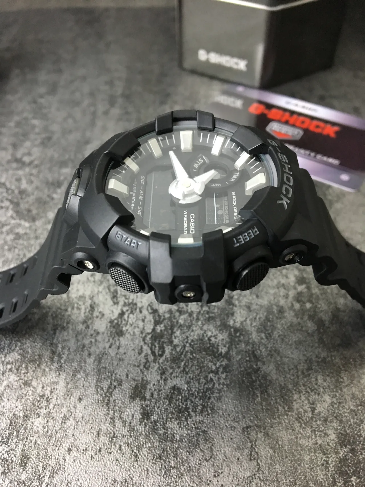 Casio G-Shock GA-100 Montre Sportive en Résine Noire 5