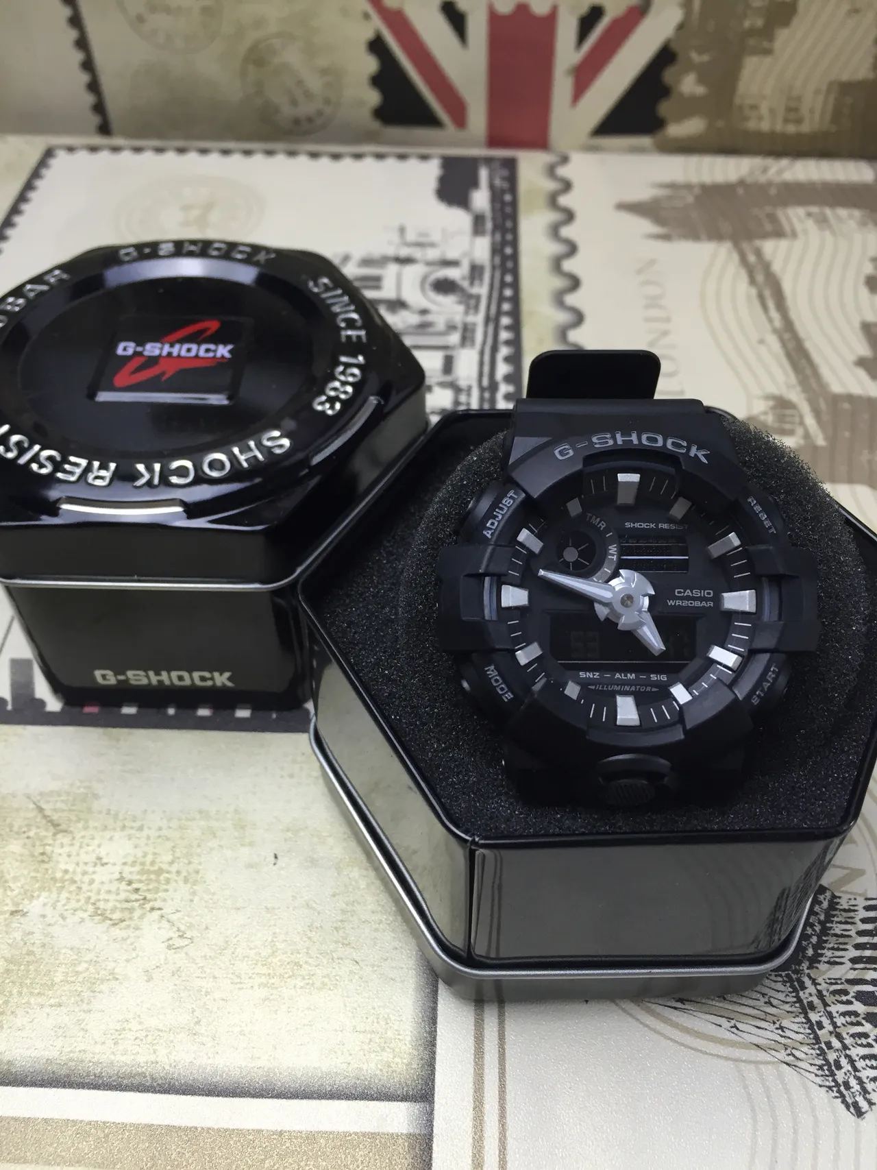 Casio G-Shock GA-100 Montre Sportive en Résine Noire 11