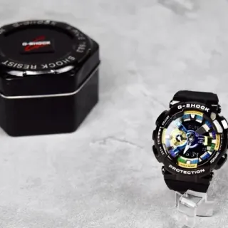 كاسيو G-Shock GA-110 ساعة رياضية قاسية متعددة الألوان