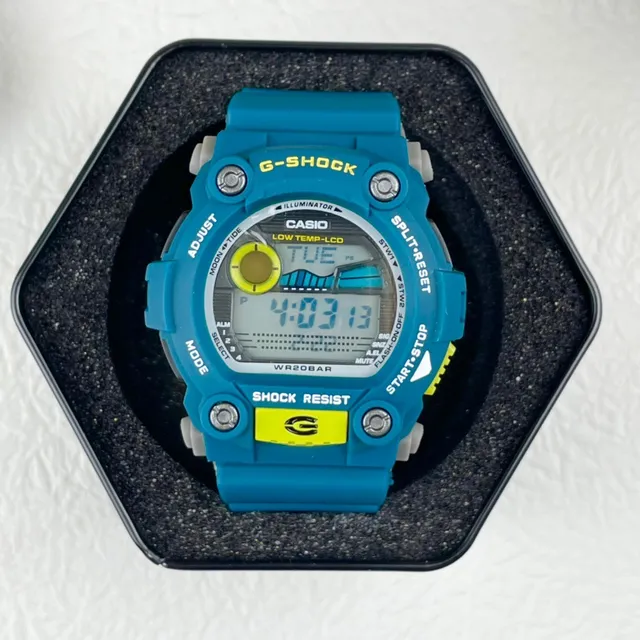 Casio G-Shock GA-2100 Turquoise et Jaune Montre sportive 3