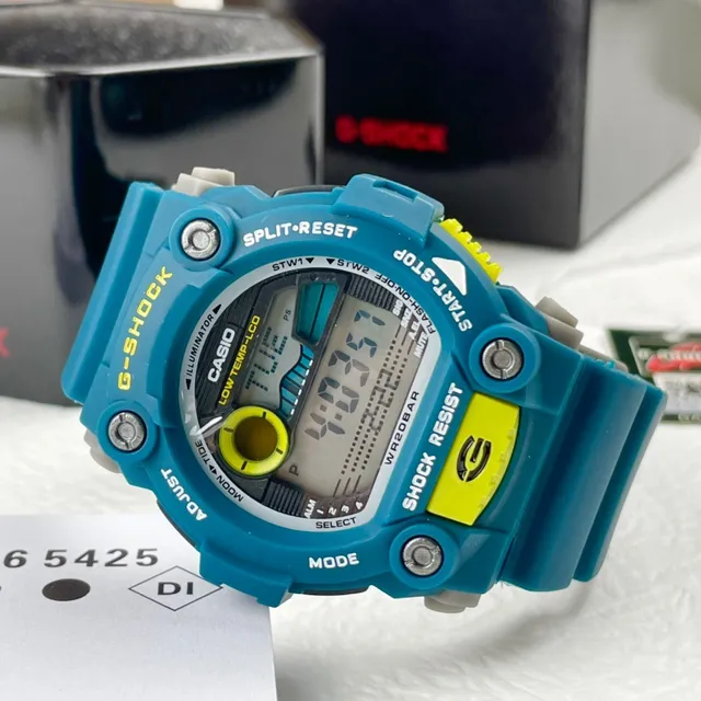 Casio G-Shock GA-2100 Turquoise et Jaune Montre sportive 5