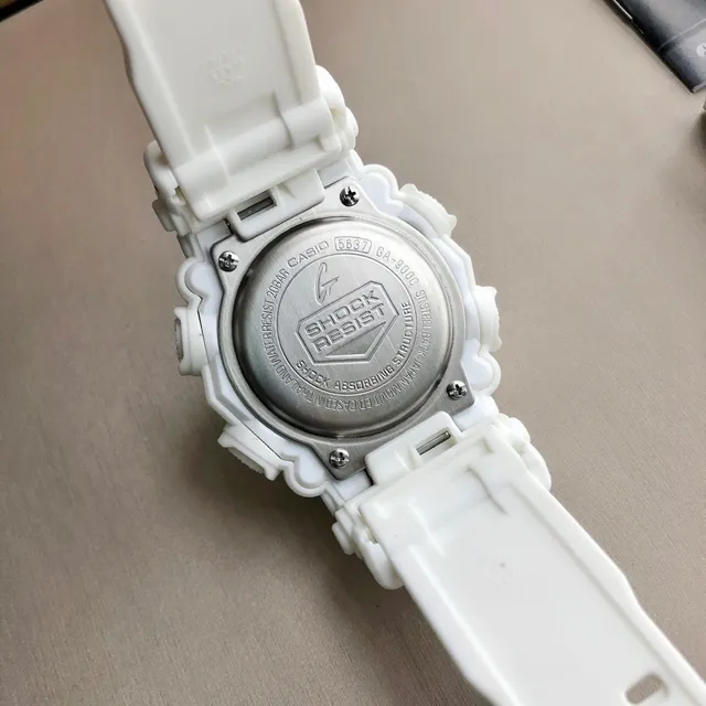 Casio G-Shock GA-2100 White Analog-Digital Sports Watch 3