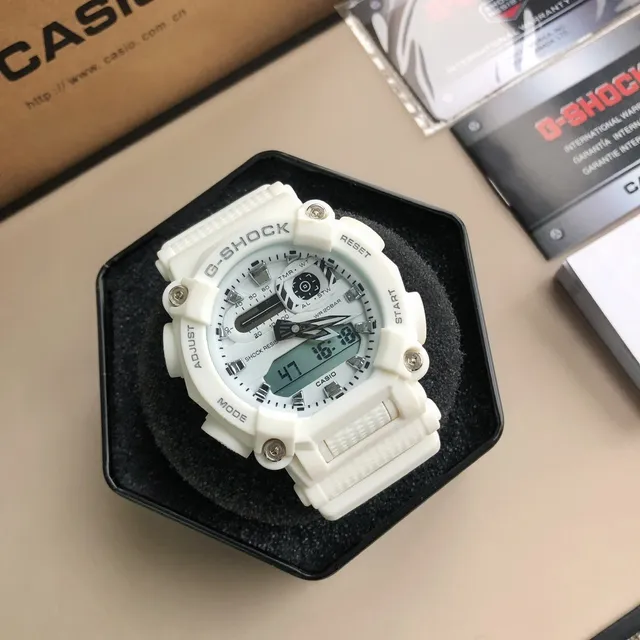 Casio G-Shock GA-2100 White Analog-Digital Sports Watch 5