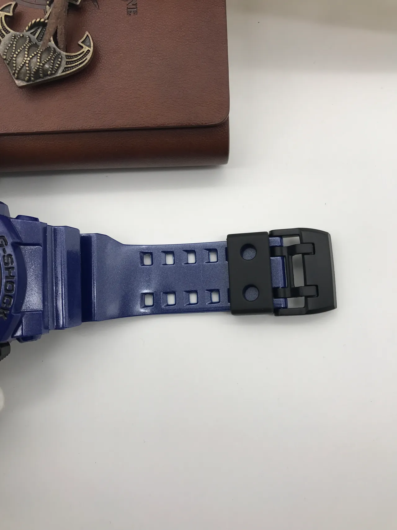Casio G-Shock GA-B2100 Montre Sportive Hybride en Résine Bleue 4