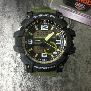 Casio G-Shock Mudmaster vert olive montre de sport robuste