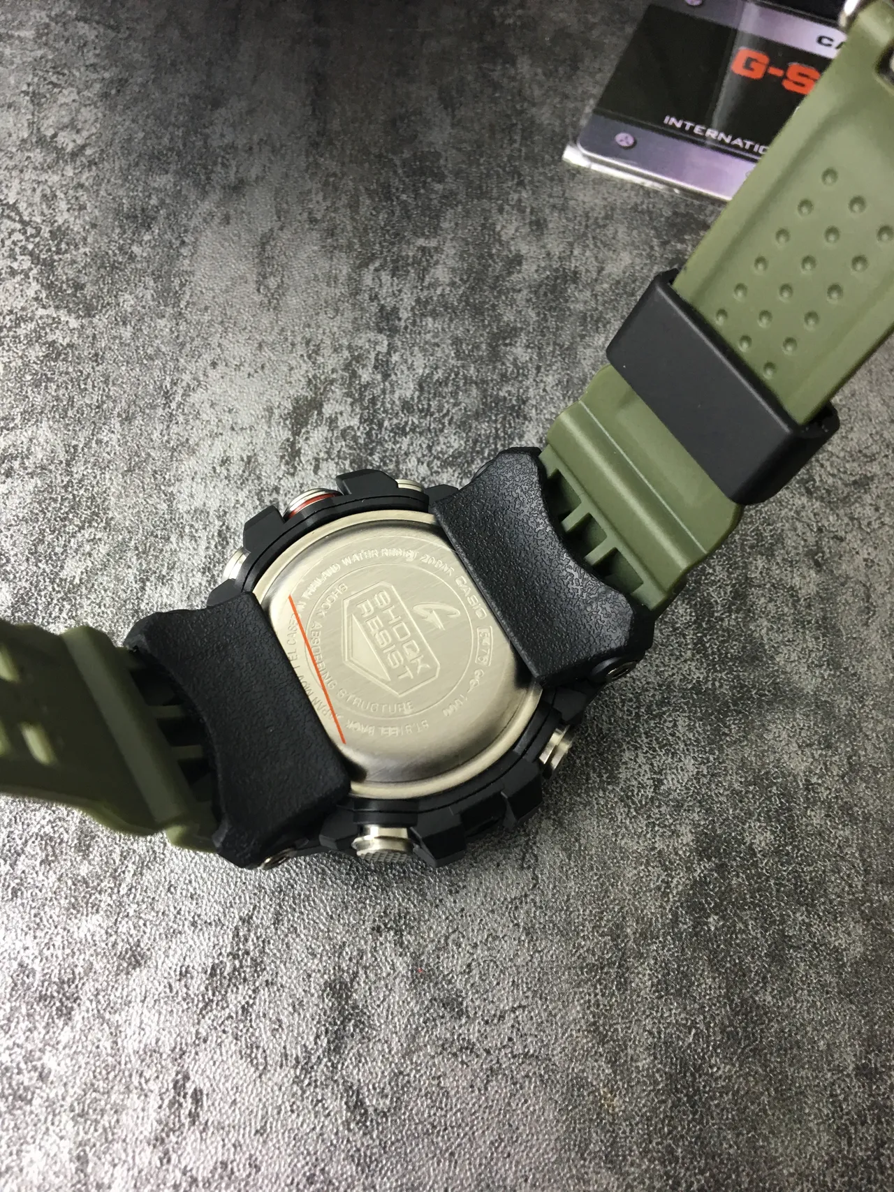 Casio G-Shock Mudmaster Olive Green Rugged Sports Watch 3