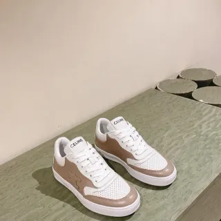 Celine CT-01 Two-Tone Perforated Leather Lifestyle Sneakers