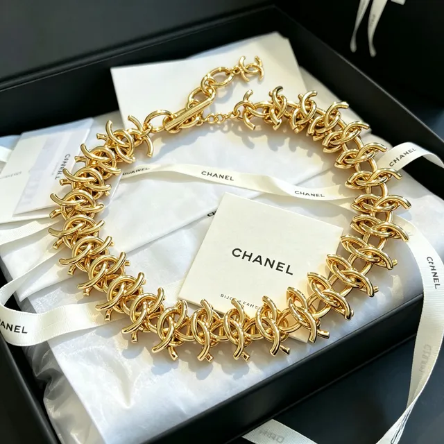 Chanel CC Chain Gold-Tone Necklace 4