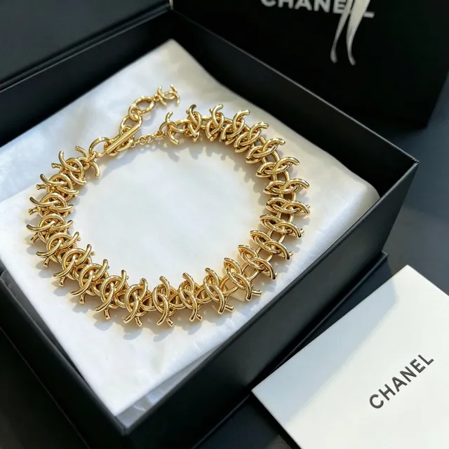 Chanel CC Chain Gold-Tone Necklace 6