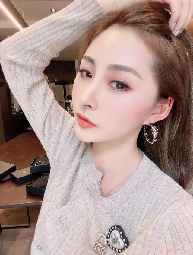 Chanel Chain and Leather CC Motif Hoop Earrings 2