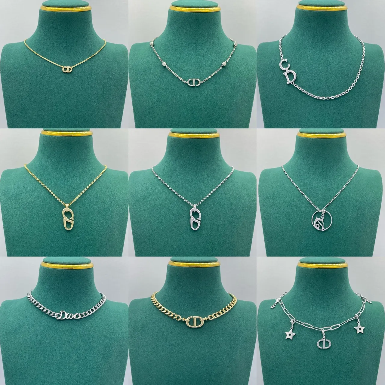 Chanel White Silver Pearl Strand Interlocking CC Logo Necklace 4