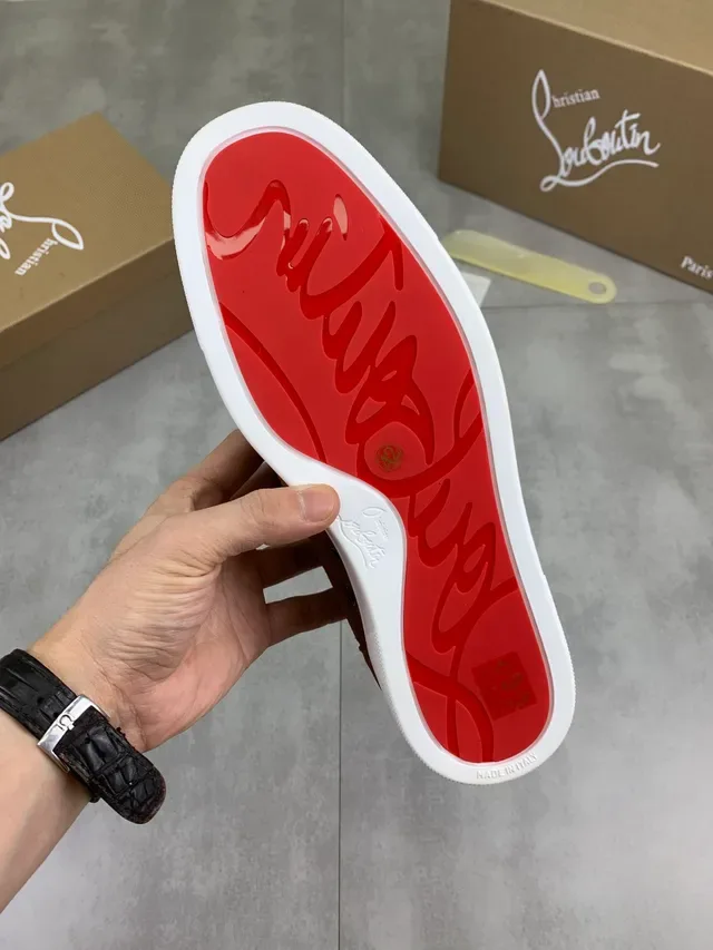 Christian Louboutin Slip-On Suede Lifestyle Sneakers 2
