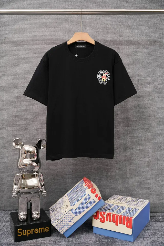 Chrome Hearts Rabbit Graphic Print Black T-Shirt 2