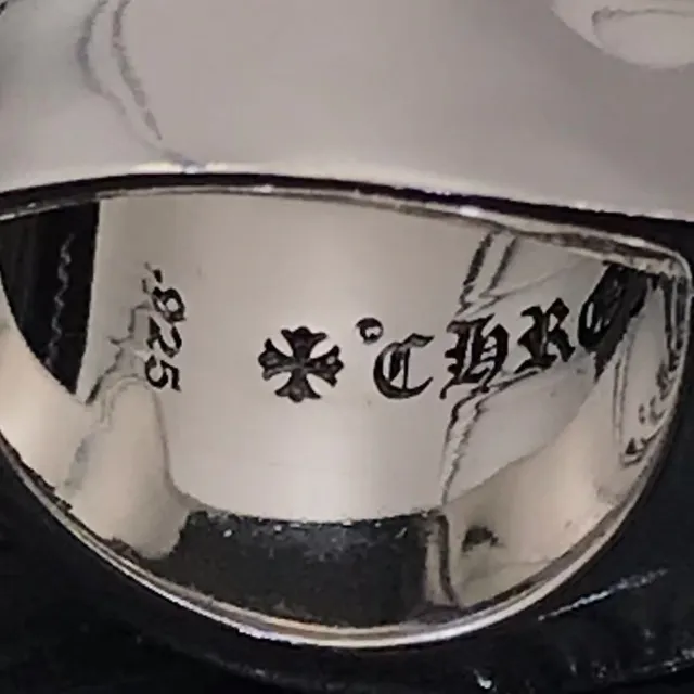Chrome Hearts Star Fleur Polished Silver Sculptural Ring 5