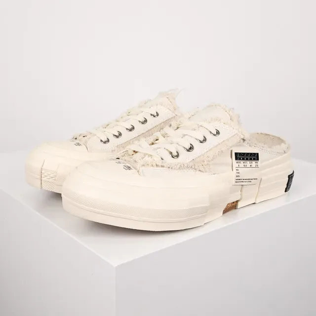 Converse Chuck Taylor All Star Mule Off-White Canvas Sneakers 2