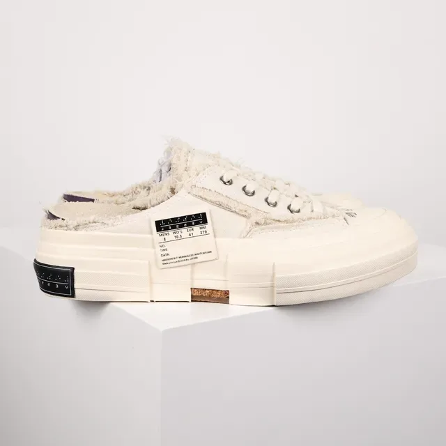 Converse Chuck Taylor All Star Mule Off-White Canvas Sneakers 3