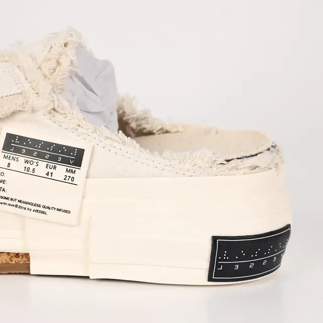 Converse Chuck Taylor All Star Mule Off-White Canvas Sneakers 4