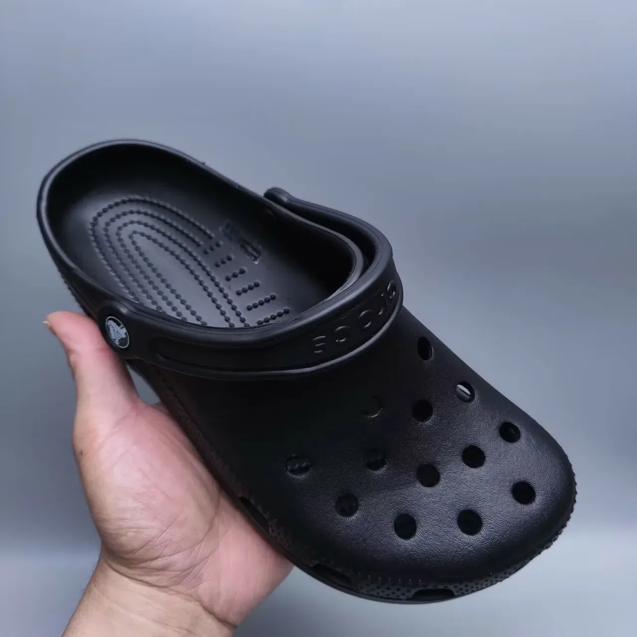 Crocs Classic Clog Black Molded Synthetic Clog 2