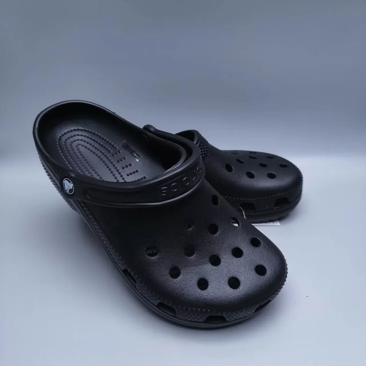 Crocs Classic Clog Black Molded Synthetic Clog 8