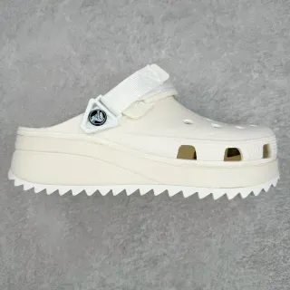 Crocs Echo Clog zueco de plataforma off-white