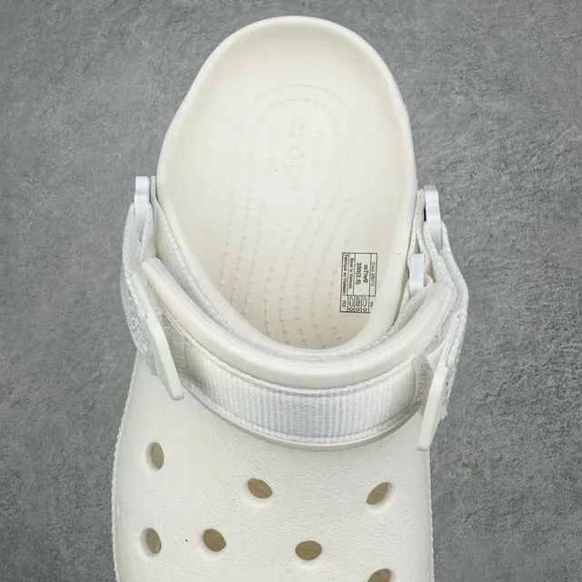 Crocs Echo Clog Off-White Platform Clog 5