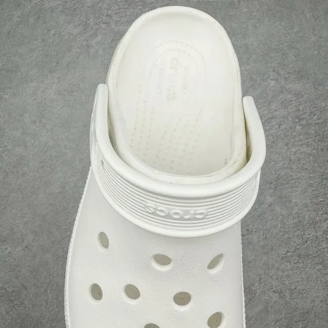 Crocs Echo Clog أوف وايت كلوج منصة 6