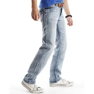 Diesel Slim-Tapered Medium Wash Distressed calça jeans 9