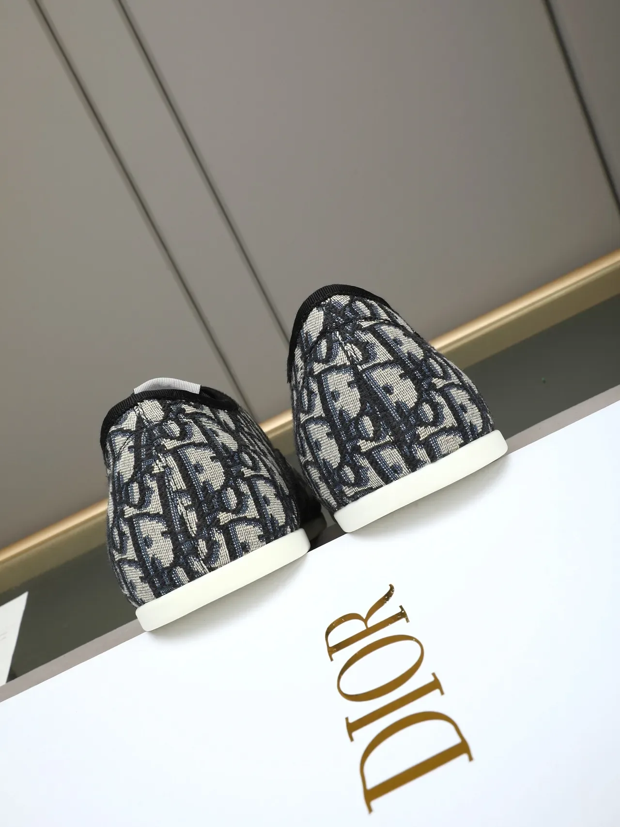 Dior B-Series Monogram Chaussures Lifestyle Textil Low-Top 3
