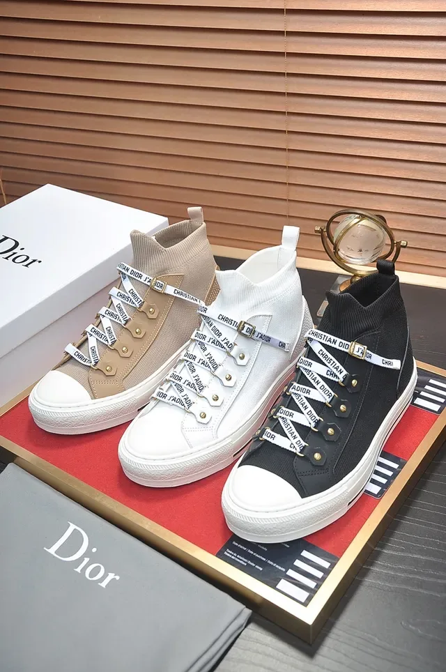 Dior B23 Blanco J'Adior Zapatillas Lifestyle de Tope Alto 3