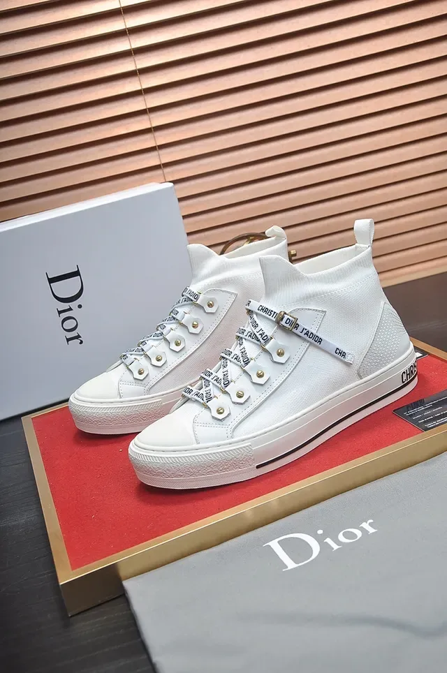 Dior B23 Blanco J'Adior Zapatillas Lifestyle de Tope Alto 4