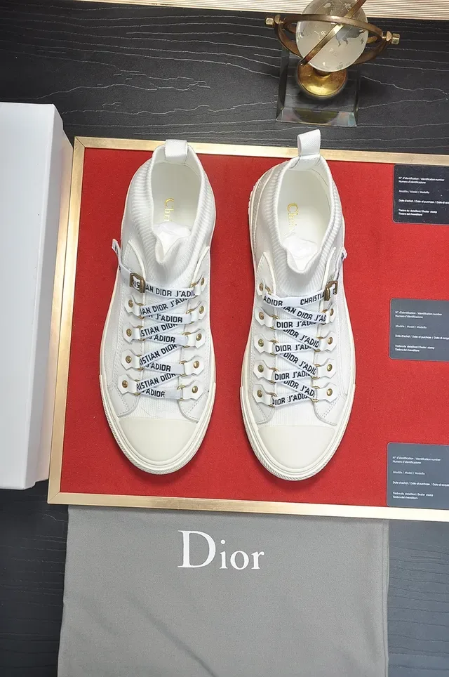 Dior B23 Blanco J'Adior Zapatillas Lifestyle de Tope Alto 5