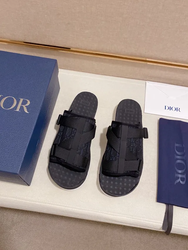 Dior B27 Monogram Slide Slipper 4