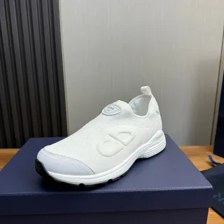 Dior B30 White Slip-On Lifestyle Sneakers
