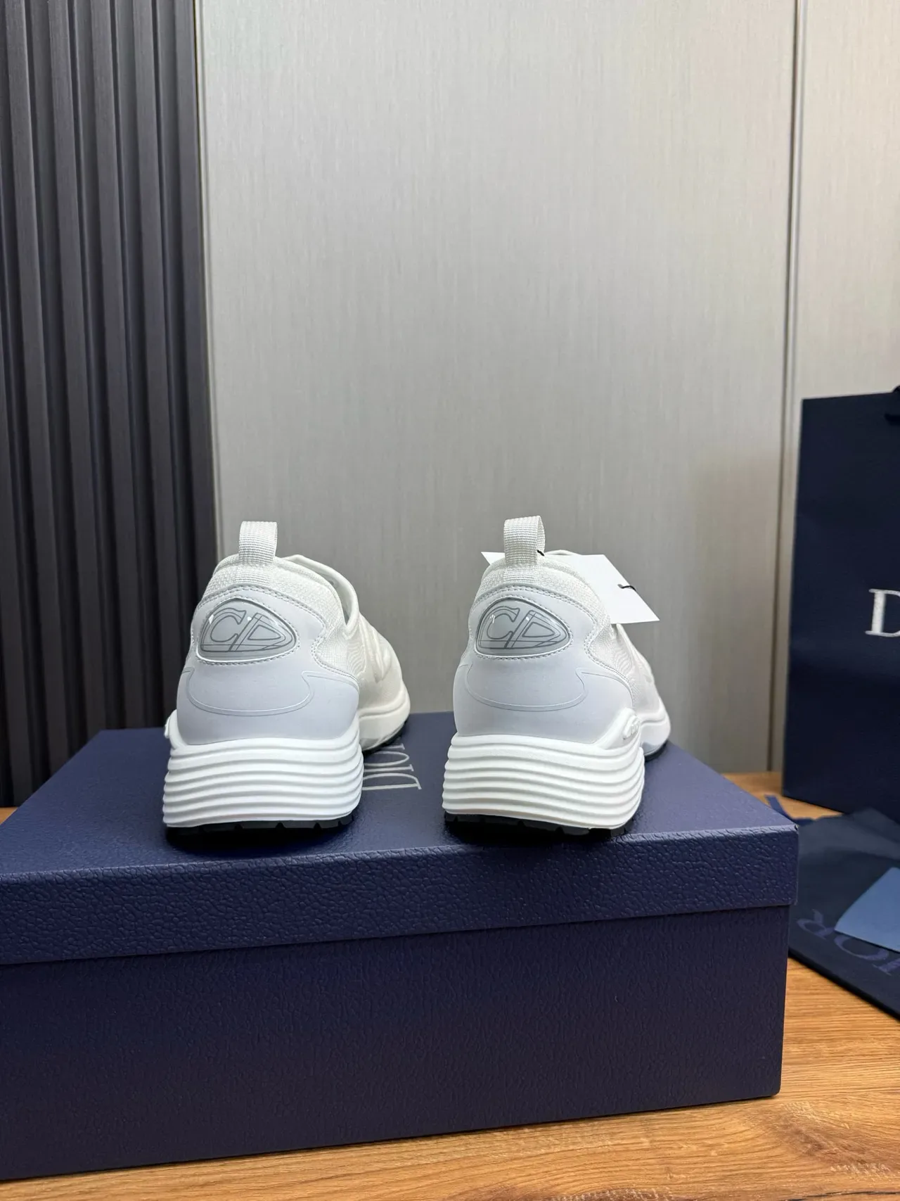 Dior B30 White Slip-On Lifestyle Sneakers 5