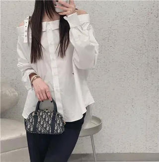 ডায়োর কালো বেইজ মনোগ্রামড ক্যানভাস ডোম-শেপড বোস্টন ব্যাগ 22