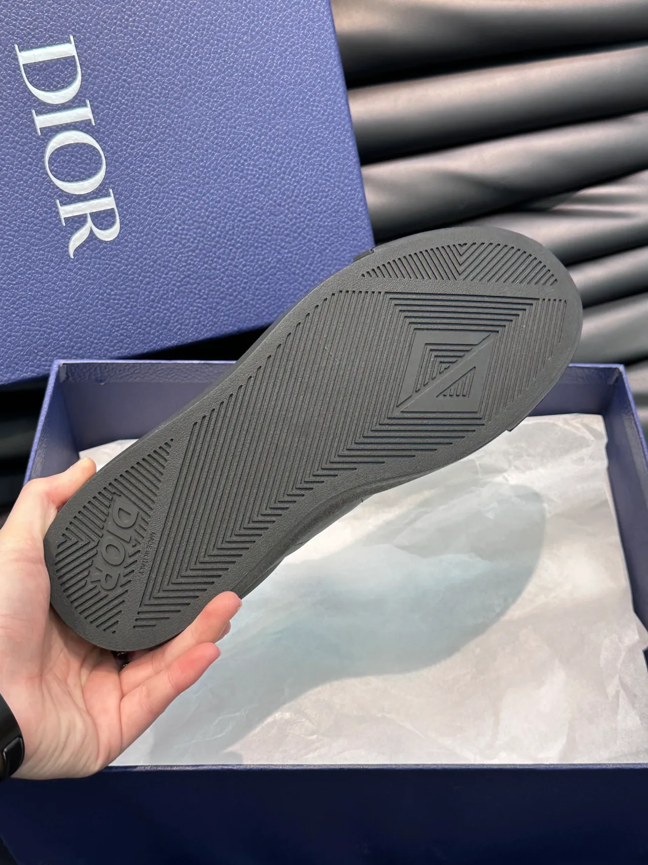 Dior Black Low-Top Mixed-Material Lifestyle Sneakers 2