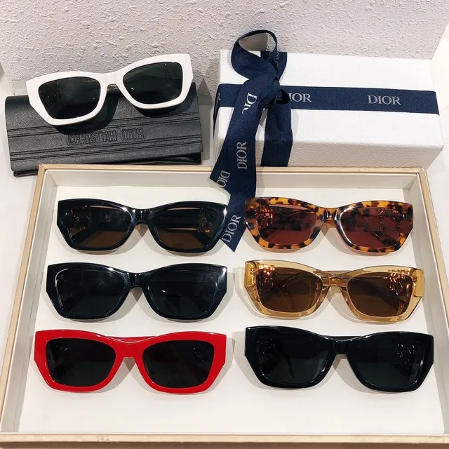 Dior Miss Dior Tortoiseshell Angular Sunglasses 2