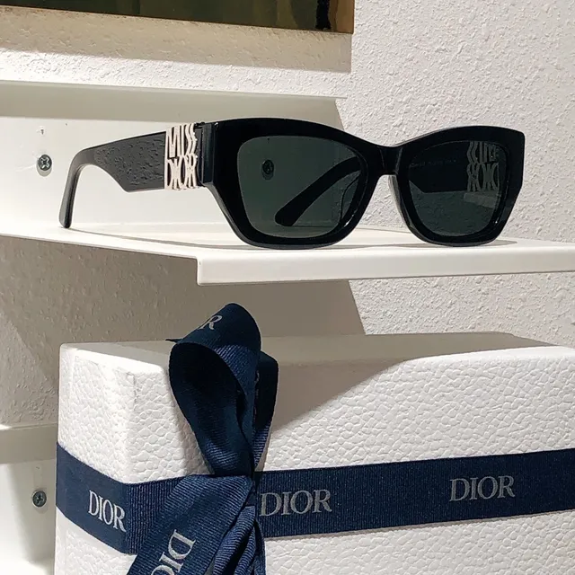 Dior Miss Dior Tortoiseshell Angular Sunglasses 5