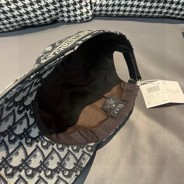 Dior Oblique Monogram Baseball Cap 8